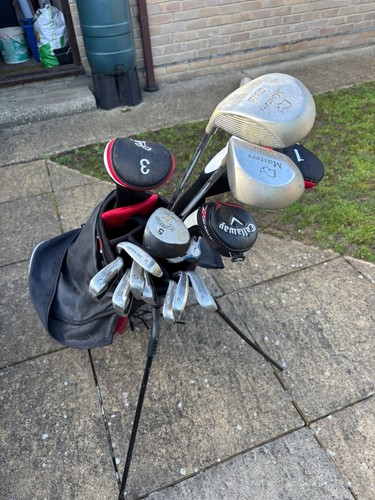 Mixed golf clubs - golf, bag