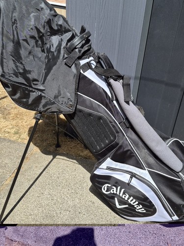 Golf bag and clubs set - golf,