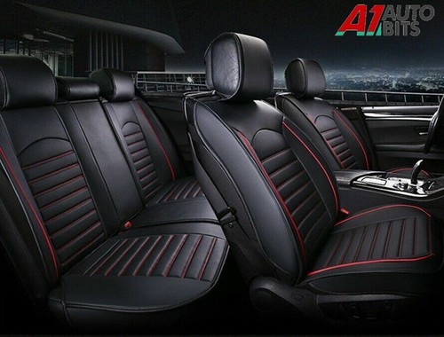 Deluxe black leather full - deluxe, pu